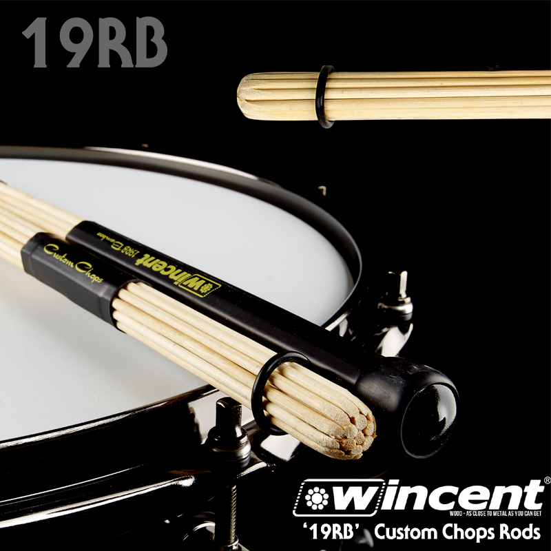 [★드럼채널★] Wincent Original 19 Series Rods Stick '19RB'  Bamboo Custom Chops  /W-19RB